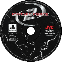Psychic Force 2 JP Playstation JP box art